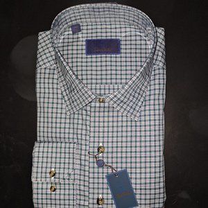 David Donahue XXL casual button-down shirt. NWT